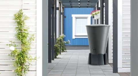 PROSPERPLAST ZBIORNIK NA DESZCZÓWKĘ SMOOTH 210L - ANTRACYT