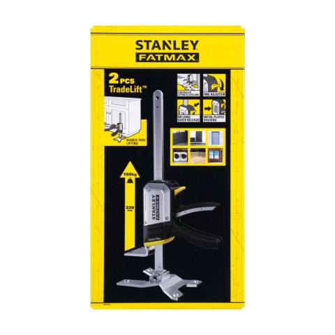STANLEY PODNOŚNIK TRADELIFT 150KG 2SZT.