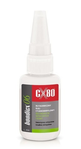 CX-80 KLEJ CYJANOAKRYLOWY BONDICX 06 50G