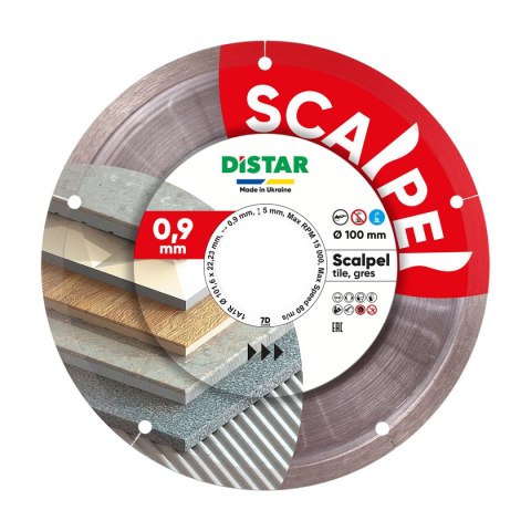 DISTAR TARCZA DIAMENTOWA SCALPEL 101 6*0,9*5*22,23