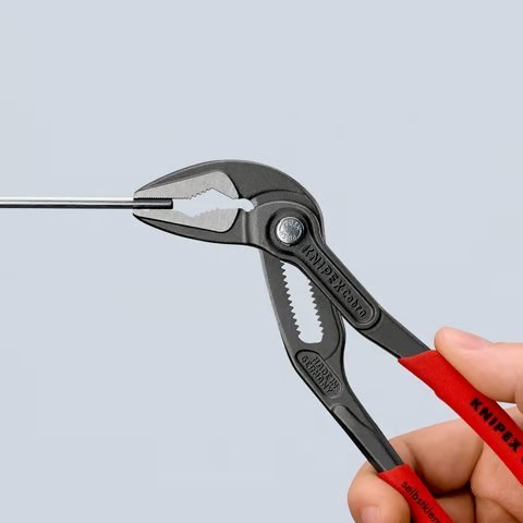 KNIPEX SZCZYPCE DO RUR COBRA Z WYDŁUŻONĄ SZCZĘKĄ 180MM