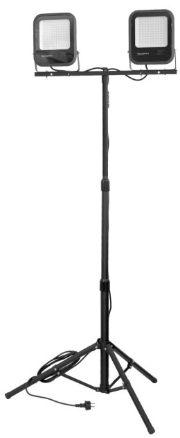 PARTNERSITE LAMPA NA STATYWIE PODWÓJNA LED SMD 200W LM2X100AW, 1.7M