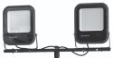 PARTNERSITE LAMPA NA STATYWIE PODWÓJNA LED SMD 200W LM2X100AW, 1.7M