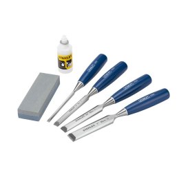 STANLEY ZESTAW DŁUT PŁASKICH 4SZT. (6,12,18,25MM)