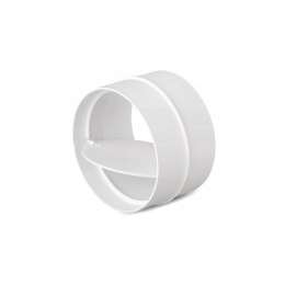 AIR ROXY ŁĄCZNIK KANAŁU OKRĄGŁEGO Z ZAWOREM ZWROTNYM 125MM