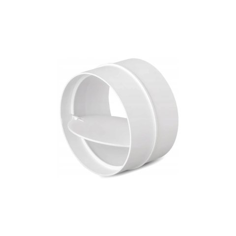 AIR ROXY ŁĄCZNIK KANAŁU OKRĄGŁEGO Z ZAWOREM ZWROTNYM 125MM