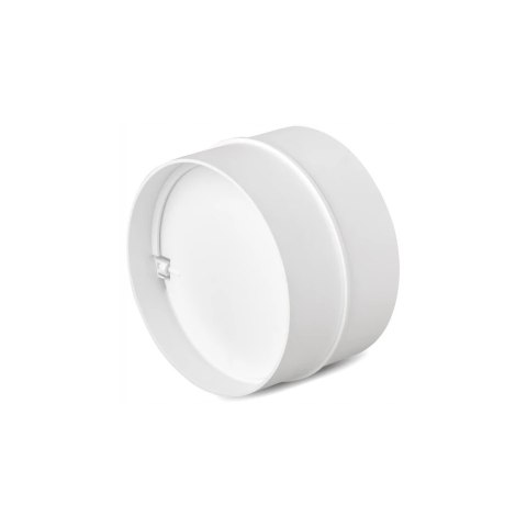 AIR ROXY ŁĄCZNIK KANAŁU OKRĄGŁEGO Z ZAWOREM ZWROTNYM 125MM