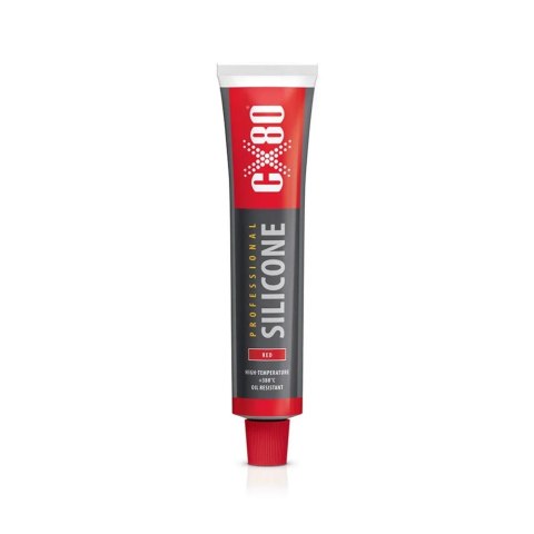 CX-80 SILIKON PROFESSIONAL CZERWONY 80ML + APLIKATOR