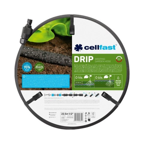 CELL-FAST WĄŻ NAWADNIAJĄCY DRIP 1/2' (12,5 MM) 22,5 M