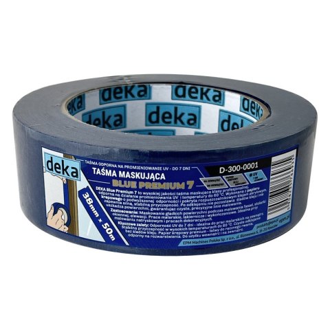 DEKA TAŚMA MALARSKA BLUE 38MM*50M