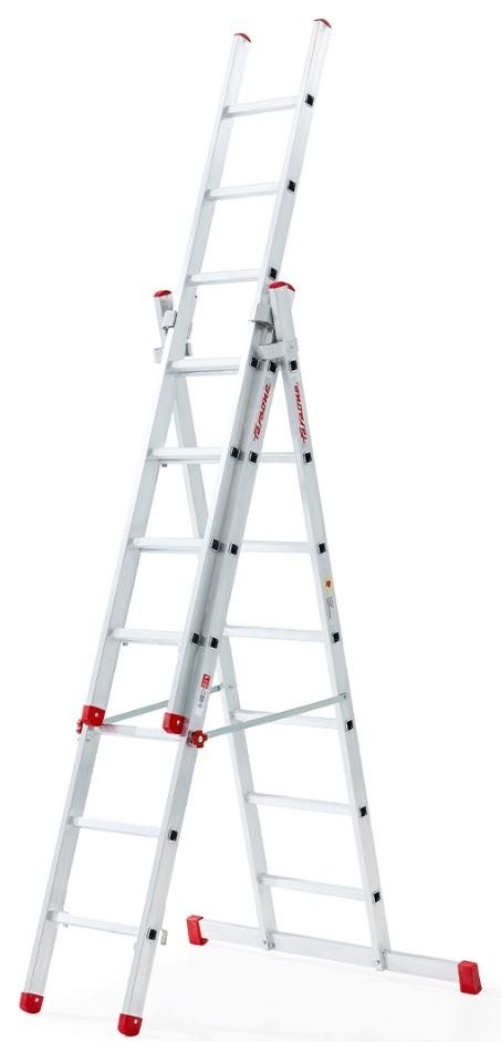 FARAONE DRABINA TRZYELEMENTOWA 3X8 SZCZEBLI AK250.3SC - F. SCHODOWA