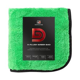 MOJE AUTO DETAILER MIKROFIBRA DO WOSKÓW X-PLUSH GREEN 840GSM