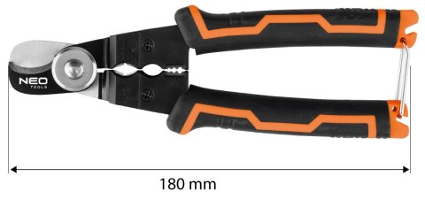 NEO OBCINAK DO KABLI MIEDZIANYCH I ALUMINIOWYCH 180MM