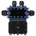 ORNO PUSZKA N/T IP68, 0.5-6.0MM2, 2 DŁA. M20, 1 DŁA. M16 UKŁAD T