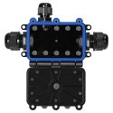 ORNO PUSZKA N/T IP68, 0.5-6.0MM2, 2 DŁA. M20, 1 DŁA. M16