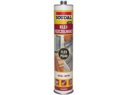 SOUDAL KLEJ USZCZELNIACZ POLIURETANOWY FLEX PU 40 CZARNY 300ML