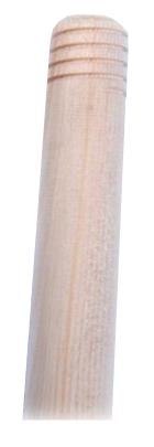 UN KIJ GWINTOWANY DREWNIANY 120CM LAKIEROWNY