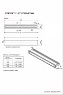 UN KRATKA KOMINKOWA LUFT 100*600MM