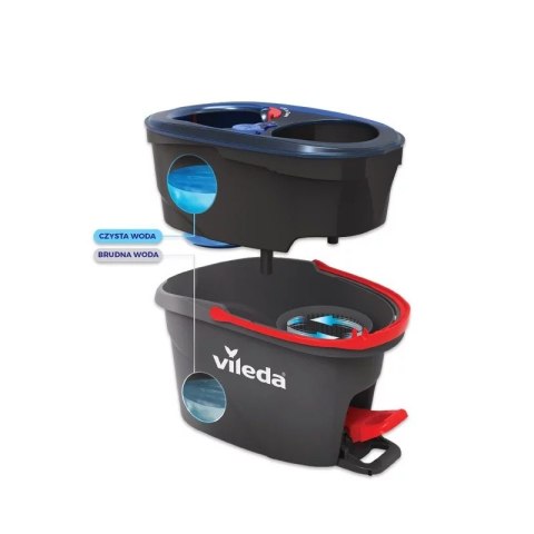VILEDA VILEDA MOP H2PRO BOX, MOP+WIADRO+WYCISKACZ