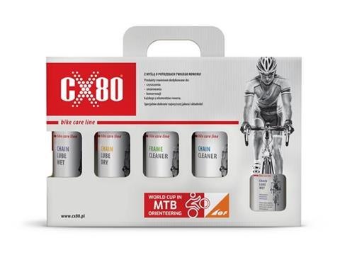 CX-80 ZESTAW DO KONSERWACJI I CZYSZCZENIA ROWERÓW BIKE CARE LINE