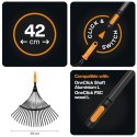 FISKARS ŁOPATO-GRABIE GŁOWICA ONECLICK