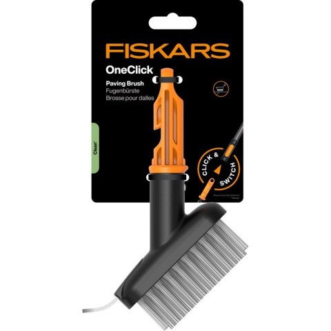 FISKARS SZCZOTKA STALOWA DO FUG I CHODNIKÓW ONECLICK