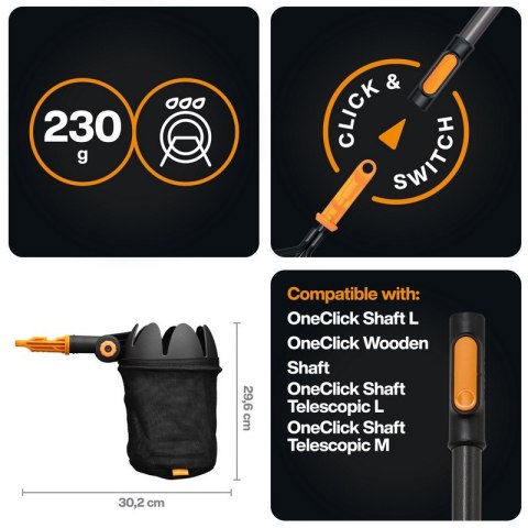FISKARS ZBIERAK DO OWOCÓW ONECLICK