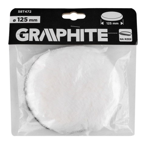 GRAPHITE FUTRO POLERSKIE NA RZEP 125MM