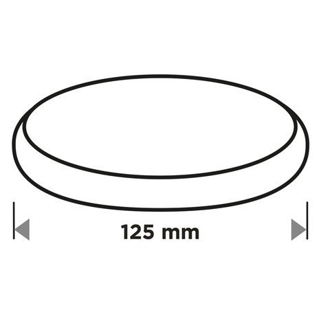 GRAPHITE FUTRO POLERSKIE NA RZEP 125MM