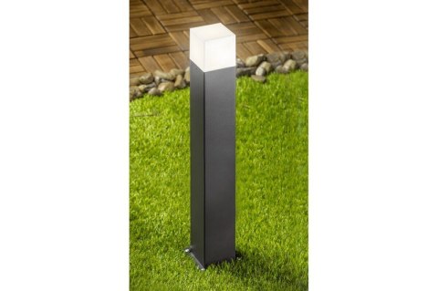 GTV LAMPA OGRODOWA LARGO-P MAX.15W SŁUPEK GRAFIT