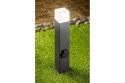 GTV LAMPA OGRODOWA LARGO-P,MAX.2500W SŁUPEK, GRAFIT