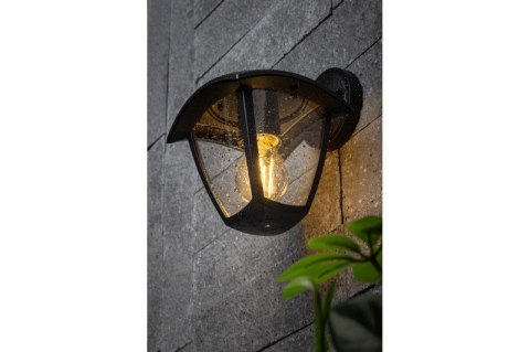 GTV LAMPA OGRODOWA MARINA-AD KINKIET PROSTY DOLNY, CZARNA