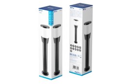 GTV LAMPA OGRODOWA TORO-P 50 SŁUPEK CZARNA