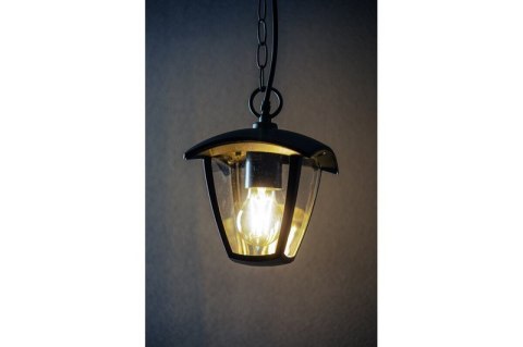 GTV LAMPA OGRODOWA WISZĄCA MARINA-H, CZARNA