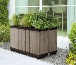 KETER DONICA PROSTOKĄTNA KETER PLANTER DECOCOAT ASHWOOD