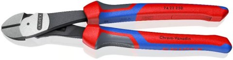 KNIPEX SZCZYPCE TNĄCE BOCZNE O ZWIĘKSZONYM PRZEŁOŻENIU COMFORT 250M