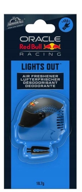 MOJE AUTO ZAPACH RED BULL HELMET VENT CLIP - LIGHTS OUT