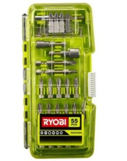 RYOBI ZESTAW BITÓW RAK55DK 55 EL.