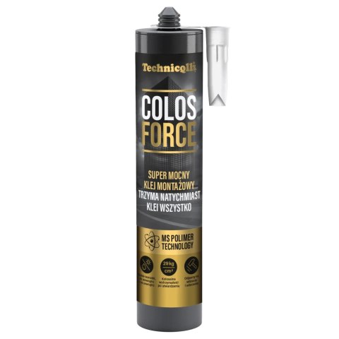 TECHNICQLL KLEJ MONTAŻOWY COLOS FORCE 290ML