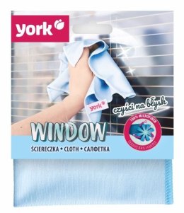 YORK YORK ŚCIERKA Z MIKROFIBRY, DO OKIEN / POW. SZKLANYCH