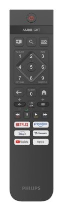Philips 55PUS7001/12 Telewizor 139,7 cm (55") 4K Ultra HD Smart TV Wi-Fi Czarny