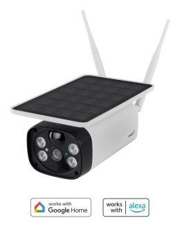 Kamera IP OMAJIN OSC-01-EU Wless solarna Biały, Czarny