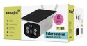 Kamera IP OMAJIN OSC-01-EU Wless solarna Biały, Czarny