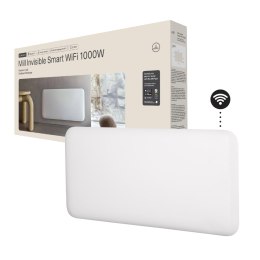 Mill Niewidoczny inteligentny grzejnik WiFi marki Mill | PA1000WIFI4 | Grzejnik panelowy | 1000 W | Przeznaczony do pomieszczeń o pow