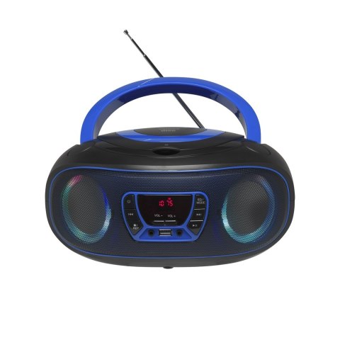 Przenośny odtwarzacz CD Denver TCL-212BT BLUE cd Czarny, Niebieski
