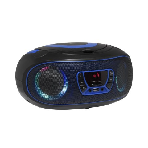 Przenośny odtwarzacz CD Denver TCL-212BT BLUE cd Czarny, Niebieski