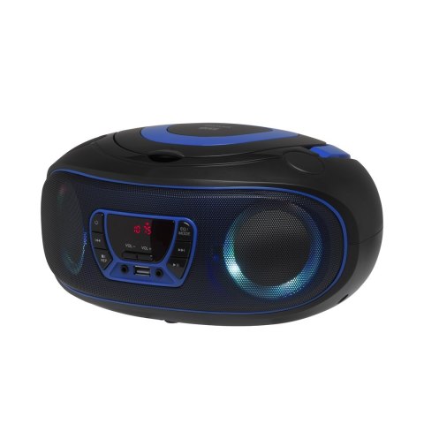 Przenośny odtwarzacz CD Denver TCL-212BT BLUE cd Czarny, Niebieski