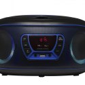 Przenośny odtwarzacz CD Denver TCL-212BT BLUE cd Czarny, Niebieski