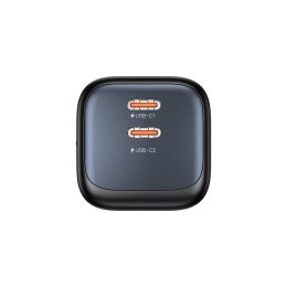 Unitek UNITEK ŁADOW. SIECIOWA 2X GAN 45W, 2XUSB-C PD 3.0, QC, CZARNA