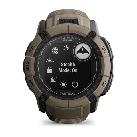 Garmin Instinct 2X Solar Tactical Edition 2,79 cm (1.1") MIP 50 mm Cyfrowy 176 x 176 px Ekran dotykowy Zielony GPS